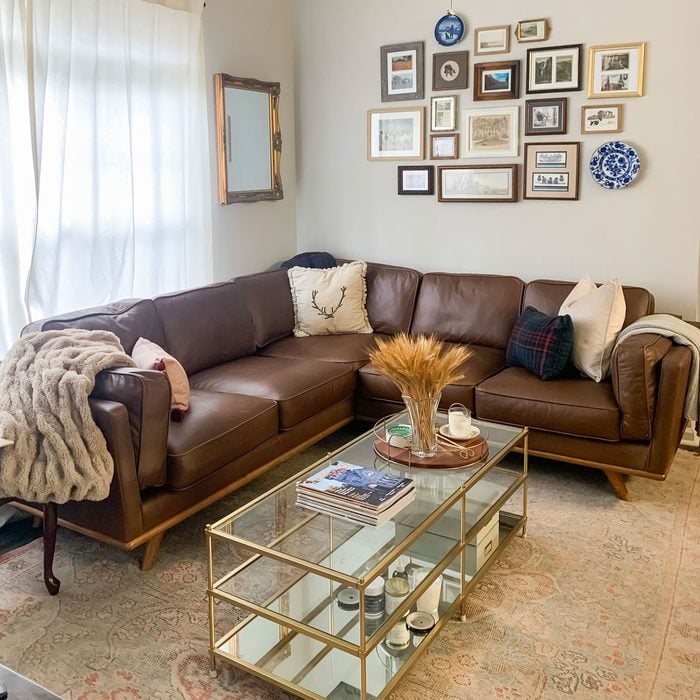 Article Timber Charme Chocolat Corner Sectional