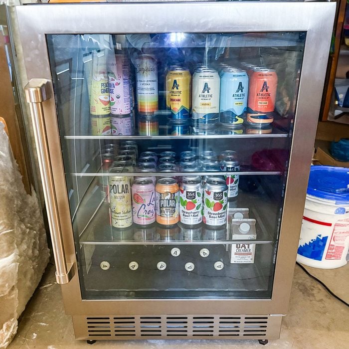 Zline 24 In. Monument 154 Can Beverage Fridge
