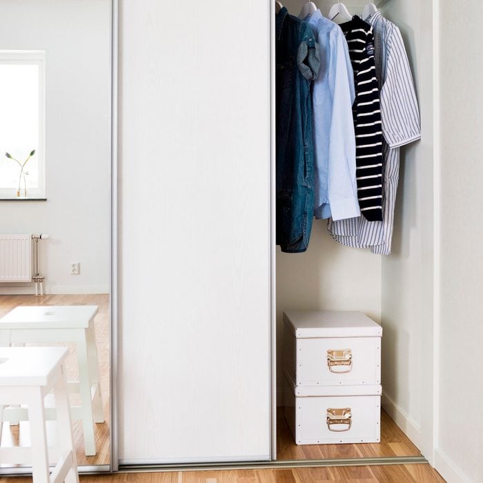 Built-in Open wardrobe